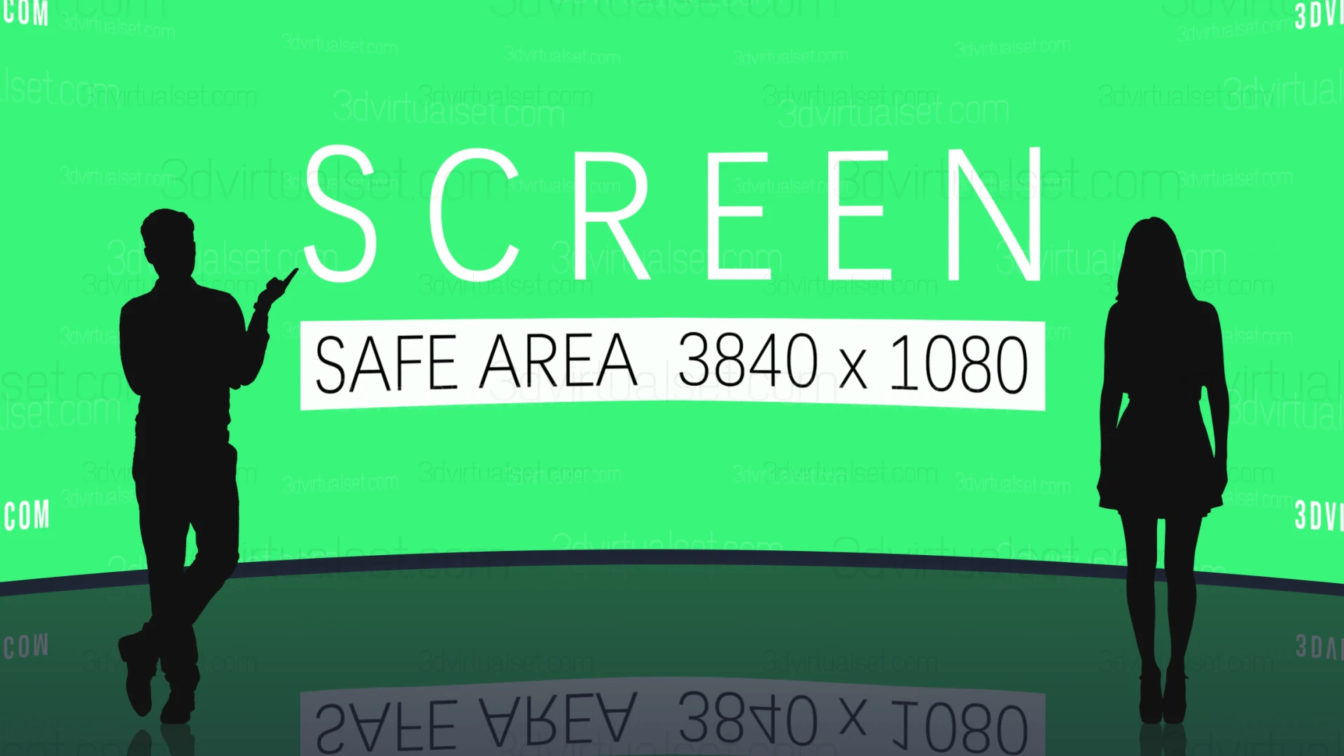 Virtual Set 151 For After Effects Wide 4-